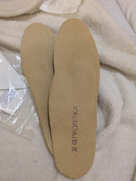 Ortopedické vložky 38, protetika,38