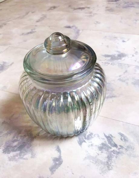 Starožitná perleťová veľká dóza, 