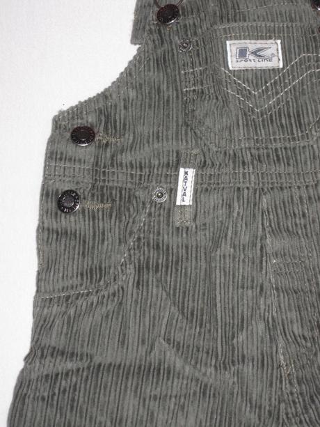 Olivovo-zelené menžestráky 74 - 80, 74