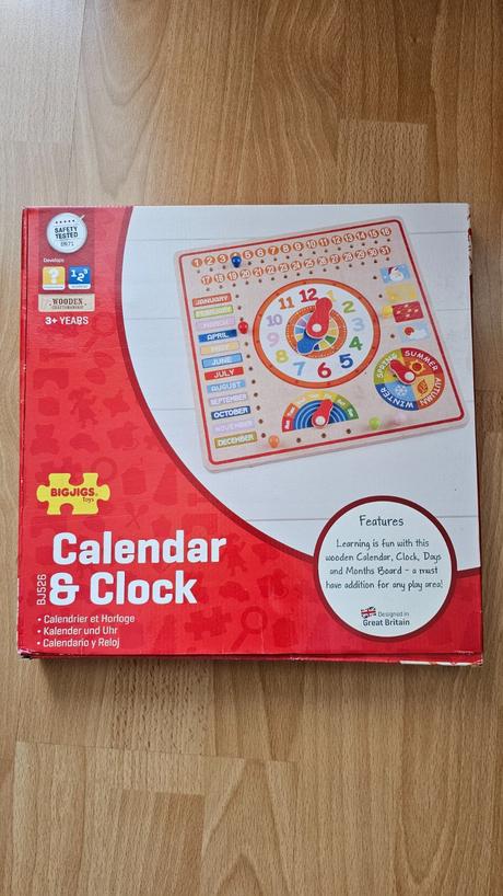 Drevené hodiny v angličtine, 