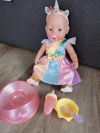 Baby born bábika + nosič grátis, 