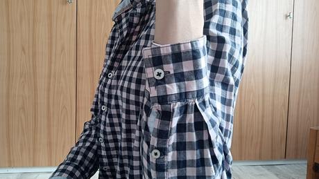 Dámska károvaná košeľa, gina,m