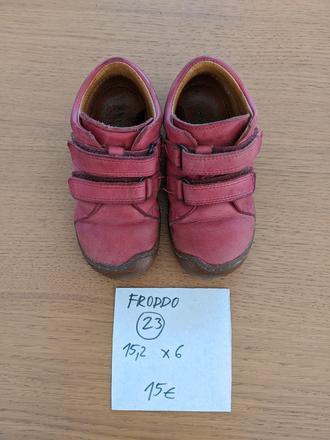 Froddo 23 - prechodné barefoot topánky, froddo,23