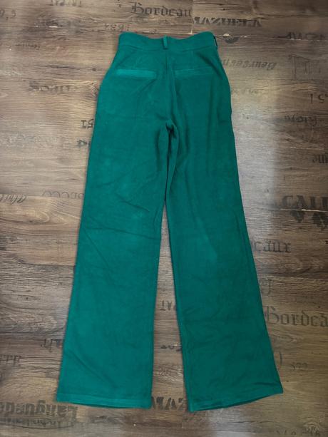 Netradičné froté nohavice leger, 34