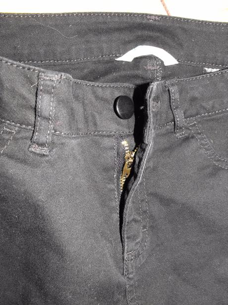 Čierna džínsová sukňa h&m, h&m,146