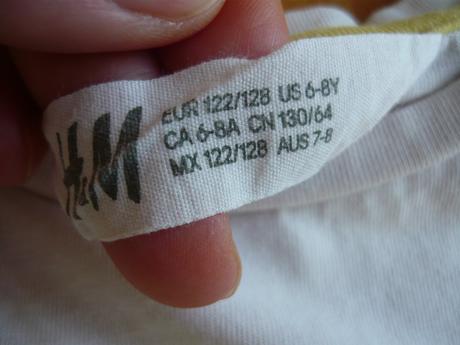 Tričko, h&m,122