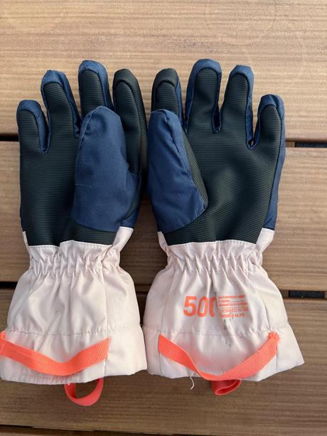 Detske lyžiarske rukavice wedze 500 na 10rokov, decathlon,140