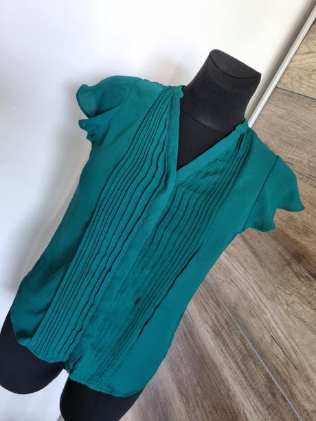 H&m tyrkysová blúzka, h&m,xs