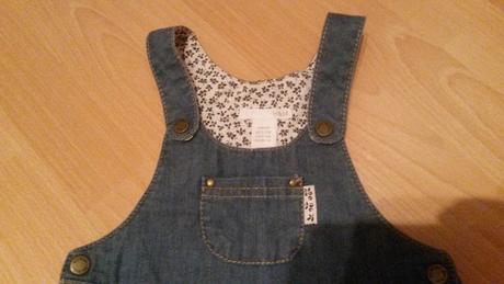 Nevyuzita suknicka na traky, h&m,80