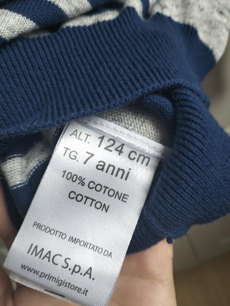 Svetrík na gombíky 110/116, primigi,110