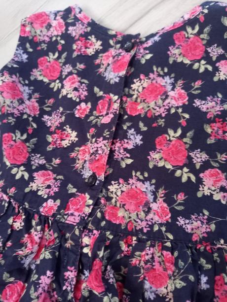 Kvietkované šaty, h&m,92