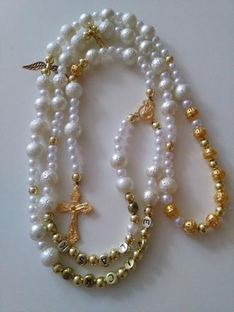 Ruženec s menom a dátumom, 