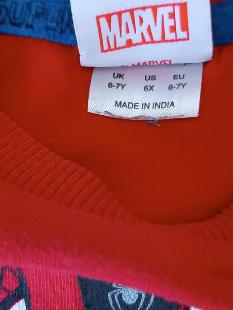 Tričko s krátkym rukávom, marvel,122