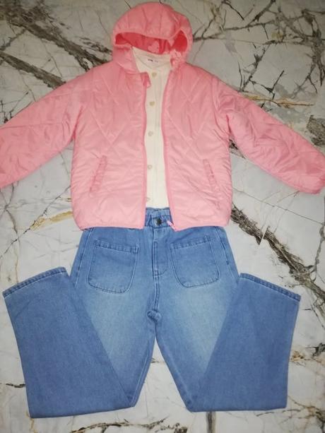 Balík oblečenia pre dievča veľkosť 134, 122–134