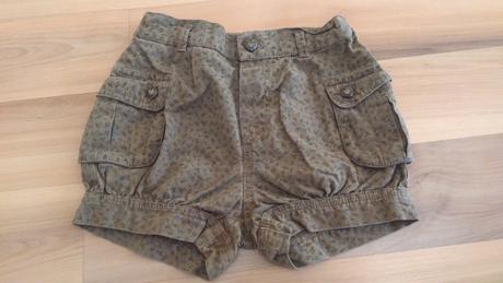 Olivové šortky, 2-3r., zara,98