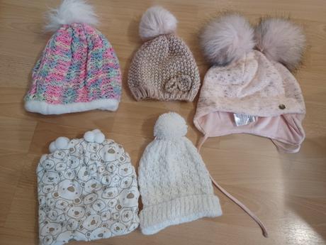 Detské čiapočky hrejivé, 62