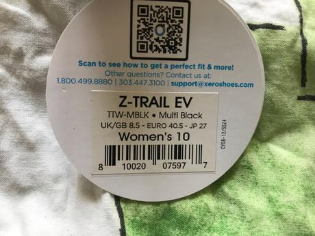Xero shoes, z-trail, barefoot, 41