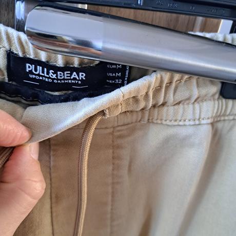 Pánske kapsáčové pohodlné nohavice, pull&bear,m