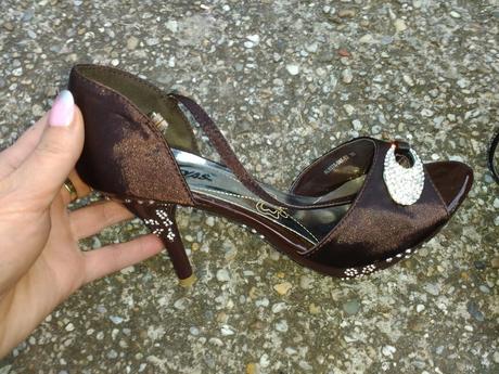 Hnedé sandálky, 38