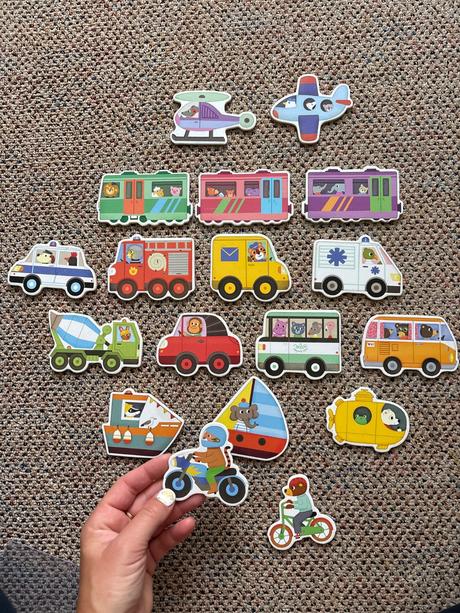 Veľké magnetky doprava, 