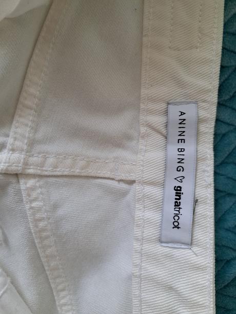 Biele rifle anine bing x gina tricot xs, xs