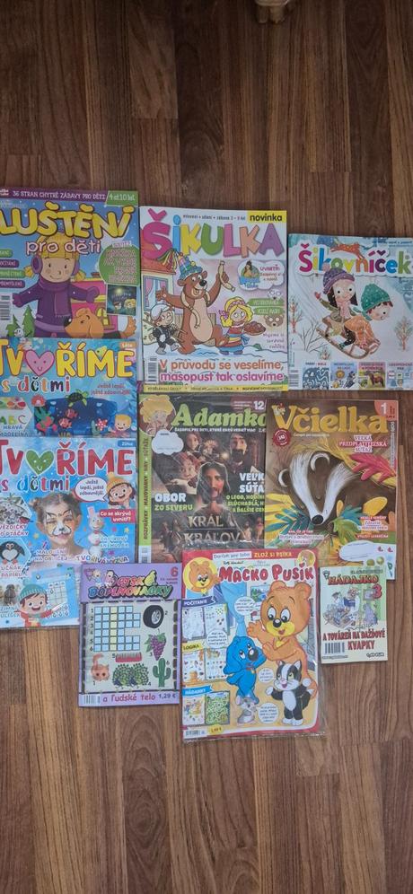 Predam nove detské časopisy, 