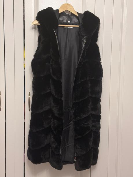 Kožušinová vesta, l / m / xl