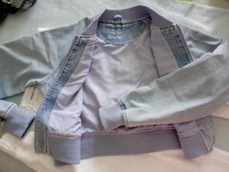 Sexi podšitá riflovka na zips do pása s/m, m