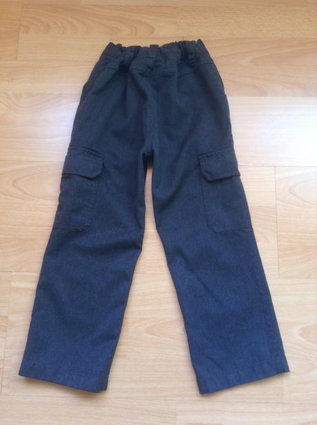 Tmavosivé nohavice s vreckami, 5r., next,110