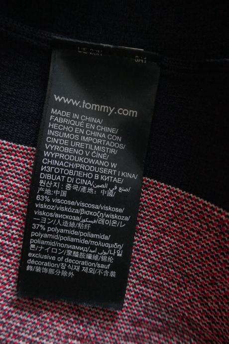 Tommy hilfiger original kvalitne monogram saty l, tommy hilfiger,l