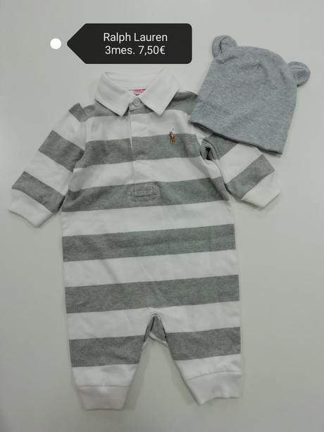 Pásikavý overal dupačky ralph lauren, ralph lauren,62