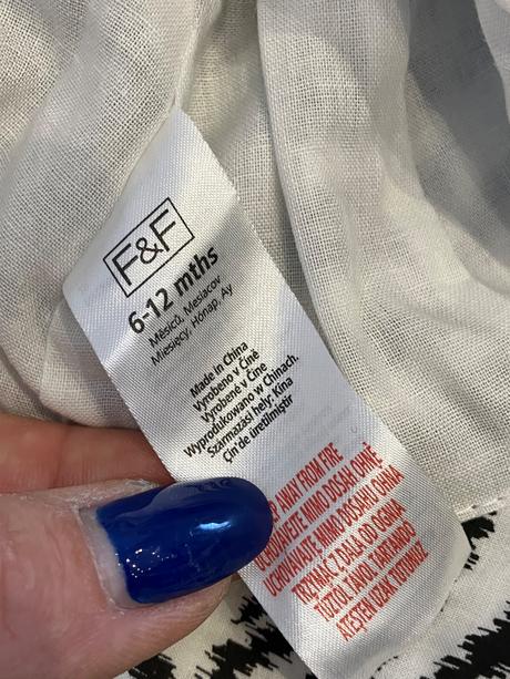 Dievčenský klobúk zebra f&f (6-12mes.), f&f,74