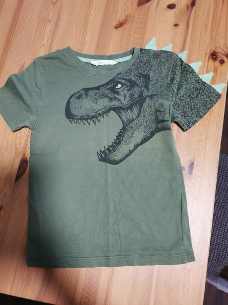 Tričko dinosaurus, h&m,122