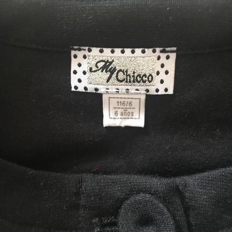 Šaty ovs + kabátik chicco, č. 116, 5-6 rokov, 116