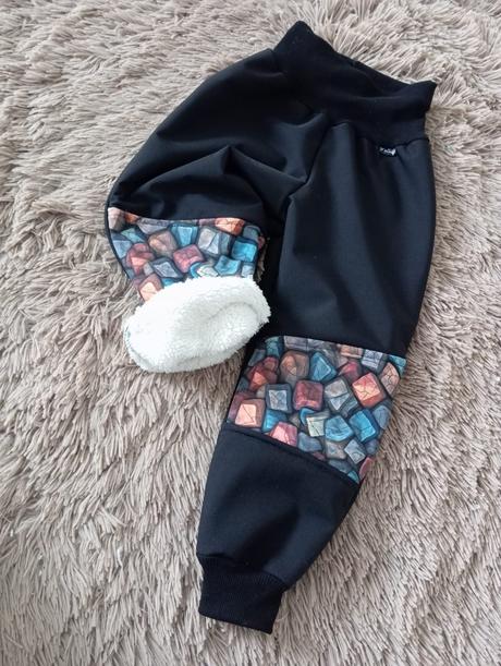 Softshellove nohavice s barančekom, <50 - 170