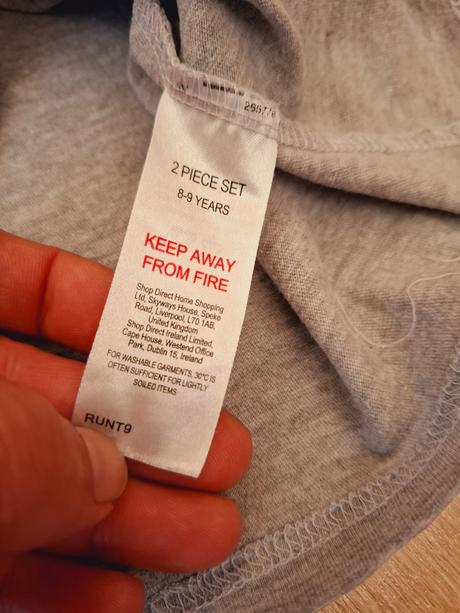 Pyžamové tričko, 128