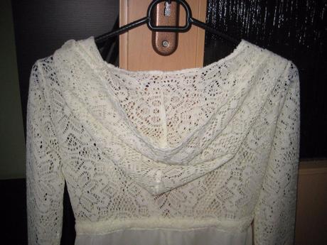 Čipkový kardigán, s