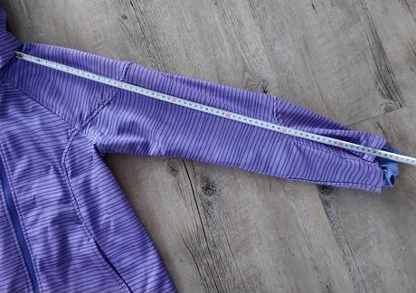 Fialová softshelová bunda, h&m,170