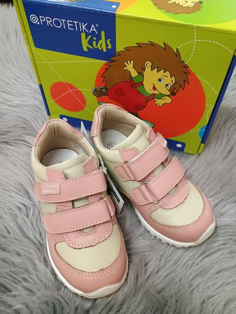 Detské kožené topánky protetika 24220103 b /ca, protetika,22 / 24 / 26