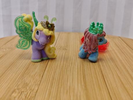 Zamatové koníky butterfly elves, 2 ks filly simba,