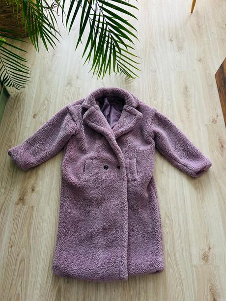 Krásny teddy kabát značky green apple, pc 120 eur,
