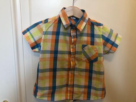 Košieľka veselo károvaná, 80