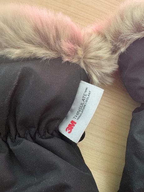 Rukavice s kožušinkou 12-14 rokov, h&m,158