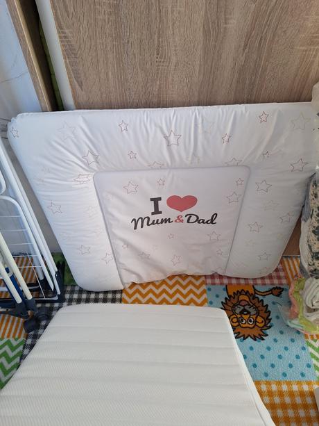 Detská postieľka s komodou, šírka (cm): 70,dĺžka (cm): 120