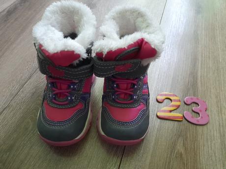 Nosene dievčenske topánky 18 - 23, 23