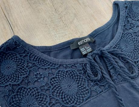 Dlhé letné šaty - modré, esmara,36