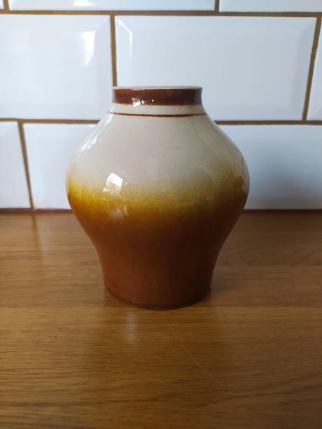 Keramická retro váza,