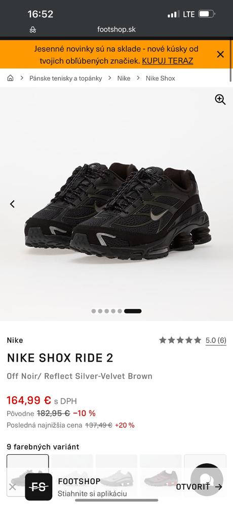 Nike shox ride 2, nike,43
