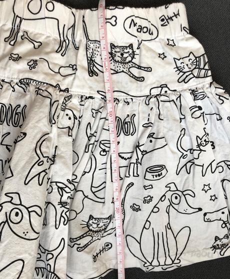 Sukňa so zvieratkami,