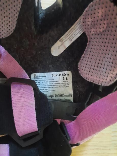 Dievčenská prilba 45-50 cm, s